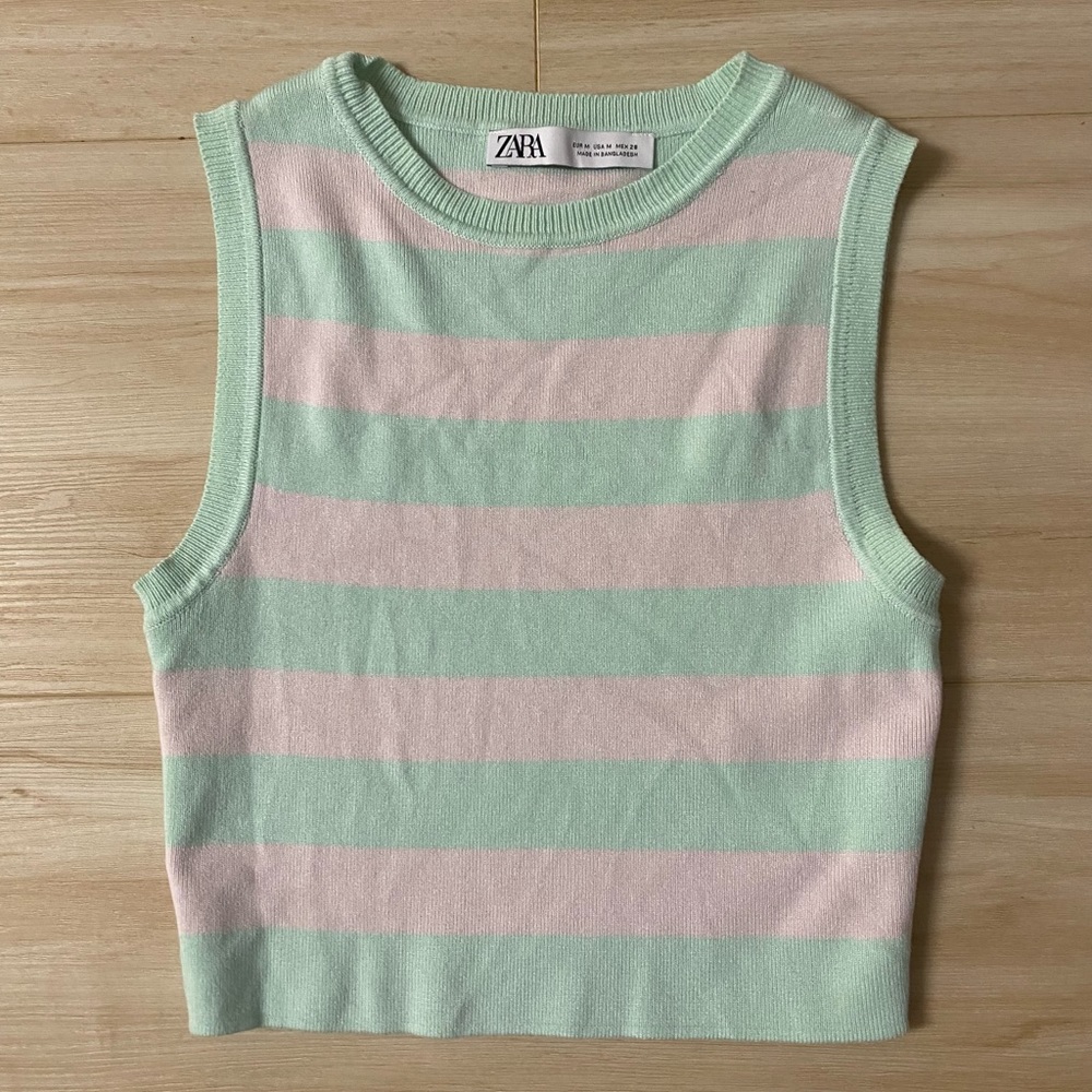 Zara Knit Crop Top